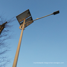 high brightness energy saving steel solar street lighting pole solar lamp post with factory price
